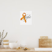 Leukämie Hope3 Poster (Küche)