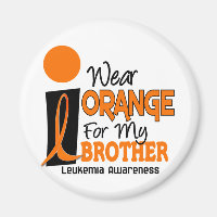 Leukämie ICH TRAGE ORANGE FÜR MEIN BRUDER 9