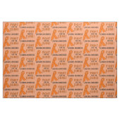 Leukämie: Kampf für eine Heilung! Stoff (Fat Quarter (45,7 x 55,9 cm))