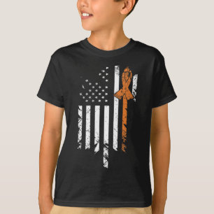 Leukämie-Krebs-Bewusstsein Vintage US-amerikanisch T-Shirt