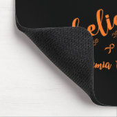 Leukämie Krebs Kriegerdragonfly Glauben Hoffnung Mousepad (Ecke)