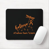 Leukämie Krebs Kriegerdragonfly Glauben Hoffnung Mousepad (Mit Mouse)