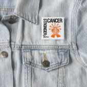 Leukämie Krebs - stärker als Krebs Button (Beispiel)