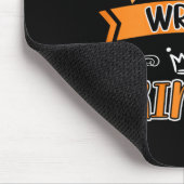 Leukämie Krebsüberlebung Kriegermädchen kämpfen Le Mousepad (Ecke)