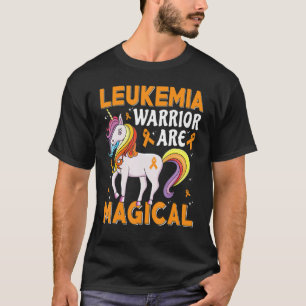 Leukämie Krieger Sind Magische Leukämie-Bewusstsei T-Shirt