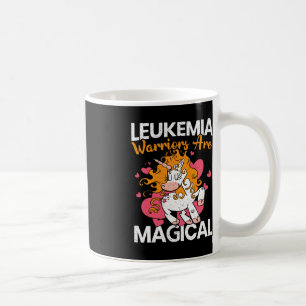 Leukämie-Krieger sind magische Unicorn Leukämie Aw Kaffeetasse