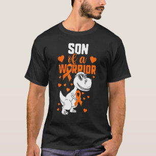 Leukämie Mama Papa Für Jungen Sohn eines Kriegers T-Shirt