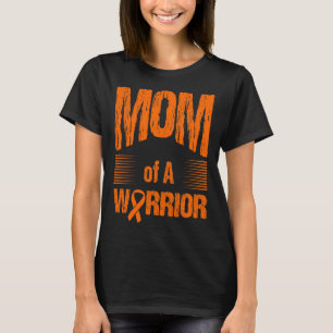 Leukämie Mama Warrior Autismus Bewusstsein T-Shirt