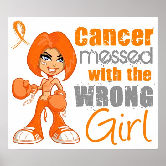 Leukämie mit falscher Girl.png Poster (Vorne)