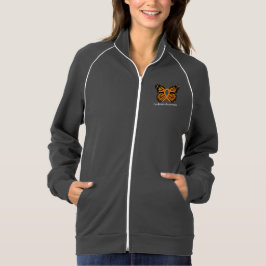 Leukämie-Schmetterlings-Bewusstseins-Band Hoodie