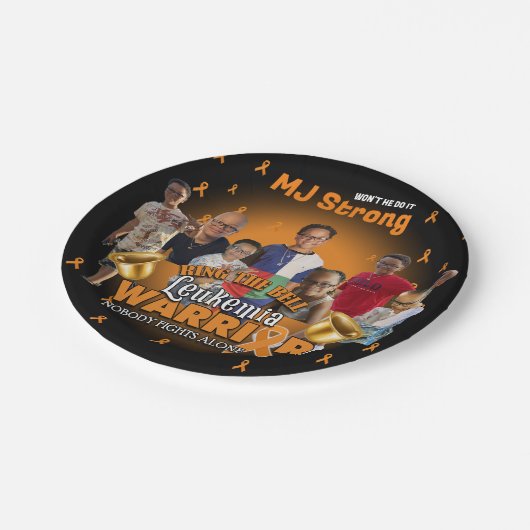 Leukämie Survivor Celebration Teller Bell Ringing (Schrägansicht)