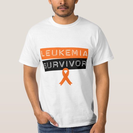 Leukämie-Überlebender T-Shirt (Vorderseite)