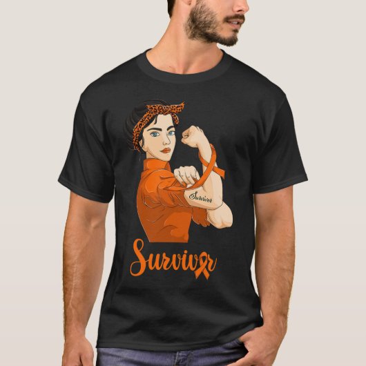 Leukämie-Überlebender T-Shirt (Vorderseite)