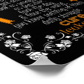 Leukämie Unterstützung Leukämie Bewusstsein T Shir Poster (Ecke)