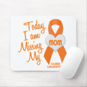 Leukämie vermisst meine Mama 1 Mousepad (Mit Mouse)