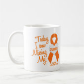Leukämie vermisst meine Tochter 1 Kaffeetasse (Links)