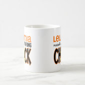 Leukämie verwirrt mit dem falschen Küken Kaffeetasse (Mittel)