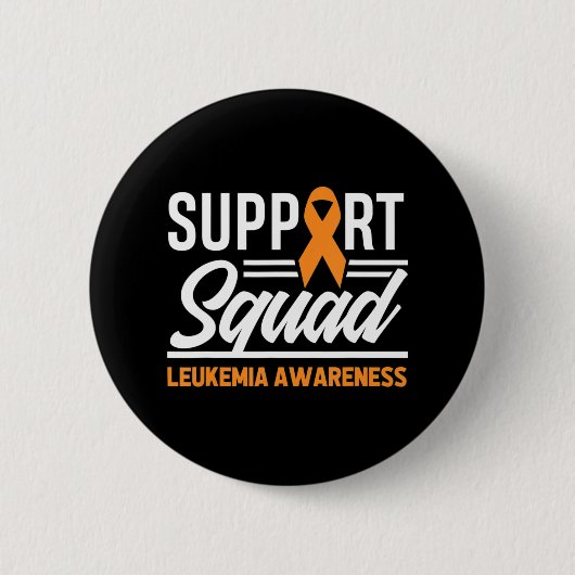 Leukämie Warrior Support Squad Leukämie Button (Vorderseite)