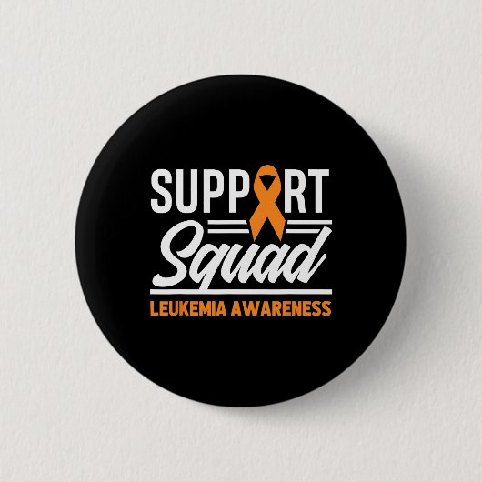 Leukämie Warrior Support Squad Leukämie Button (Vorderseite)
