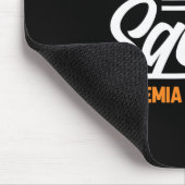 Leukämie Warrior Support Squad Leukämie Mousepad (Ecke)
