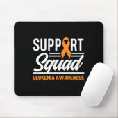 Leukämie Warrior Support Squad Leukämie Mousepad (Mit Mouse)