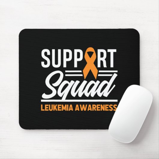 Leukämie Warrior Support Squad Leukämie Mousepad (Mit Mouse)