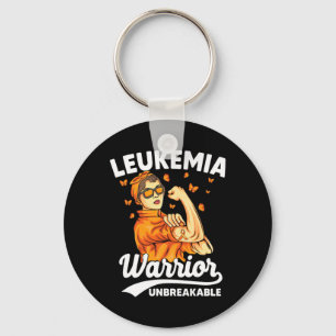 Leukämie Warrior unzerbrechliche Unterstützung Leu Schlüsselanhänger