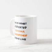 Leukämieforscher, engagiert kaffeetasse (Vorderseite Links)