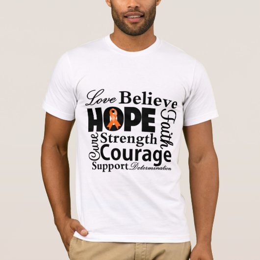 Leukämiekollage T-Shirt (Vorderseite)