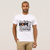 Leukämiekollage T-Shirt (Vorne ganz)