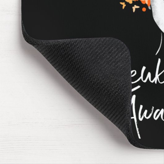 Leukemia Awareness Butterfells Geschenk Mousepad (Ecke)
