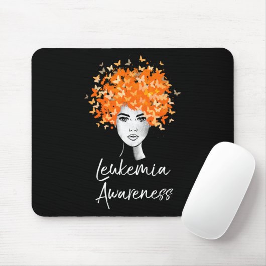 Leukemia Awareness Butterfells Geschenk Mousepad (Mit Mouse)