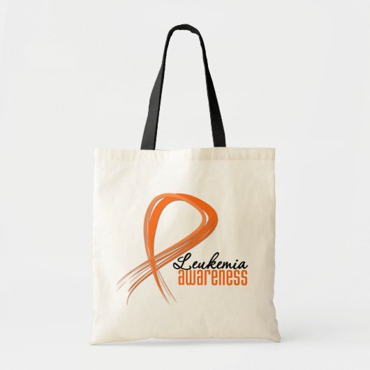 Leukemia Awareness Grunge Ribbon Tragetasche (Vorne)