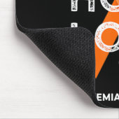 Leukemia Faith Hope Liebe Orange Ribbon Leukemia A Mousepad (Ecke)