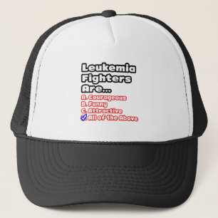 Leukemia Fighter Quiz Truckerkappe