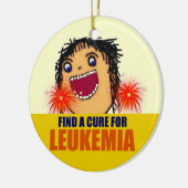Leukemia Guardian Angel Keramikornament (Links)