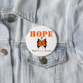 Leukemia Hope Butterfly Button (Beispiel)