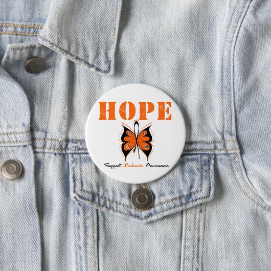Leukemia Hope Butterfly Button (Beispiel)