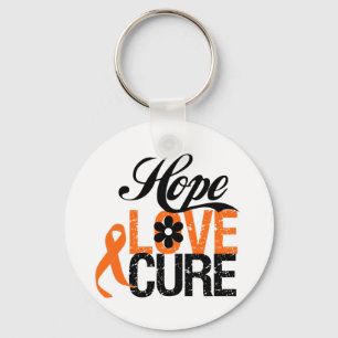 LEUKEMIA Hope Liebe Cure Geschenke Schlüsselanhänger