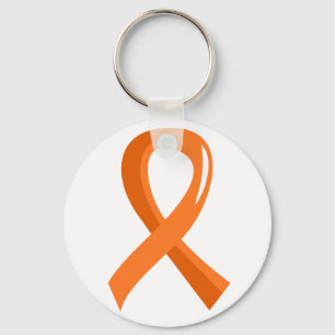 Leukemia Orange Ribbon 3 Schlüsselanhänger