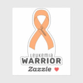 Leukemia Vinyl Sticker (Blatt)
