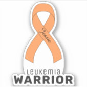 Leukemia Vinyl Sticker (Vorderseite)