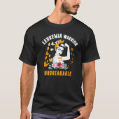 Leukemia Warrior Unbreakable Awareness 1 T-Shirt (Vorderseite)