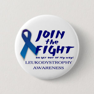 Leukodystrophie-Bewusstseins-Knopf Button
