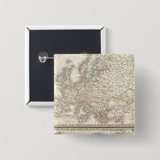 L'Europe 1789, 1813 Button (Vorne & Hinten)