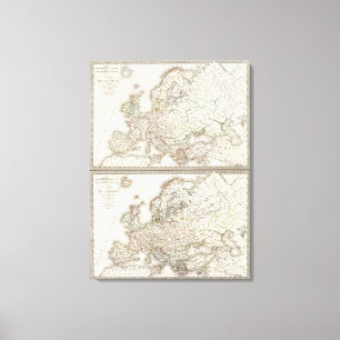 L'Europe 800, 1500 Leinwanddruck