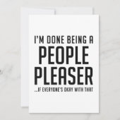 Leute angenehm dankeskarte (Vorderseite)