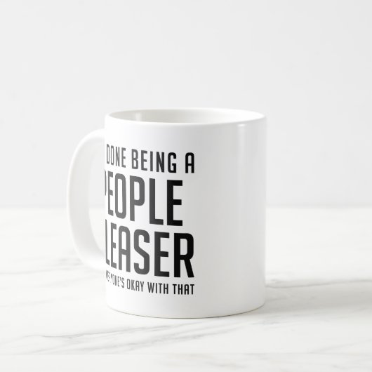 Leute angenehm kaffeetasse (Vorderseite Links)