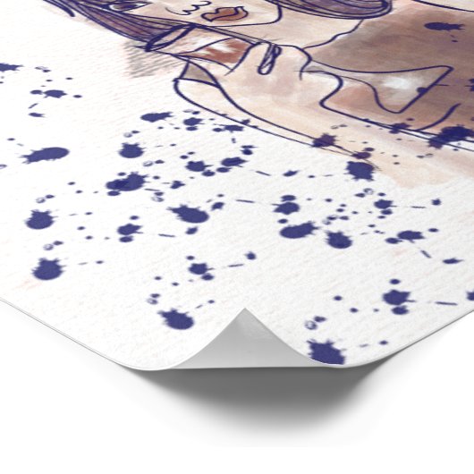 Leute anrufen poster (Ecke)