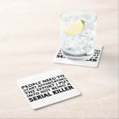 Leute-Bedarf zu schätzen zu beginnen Rechteckiger Pappuntersetzer (Vor Ort)